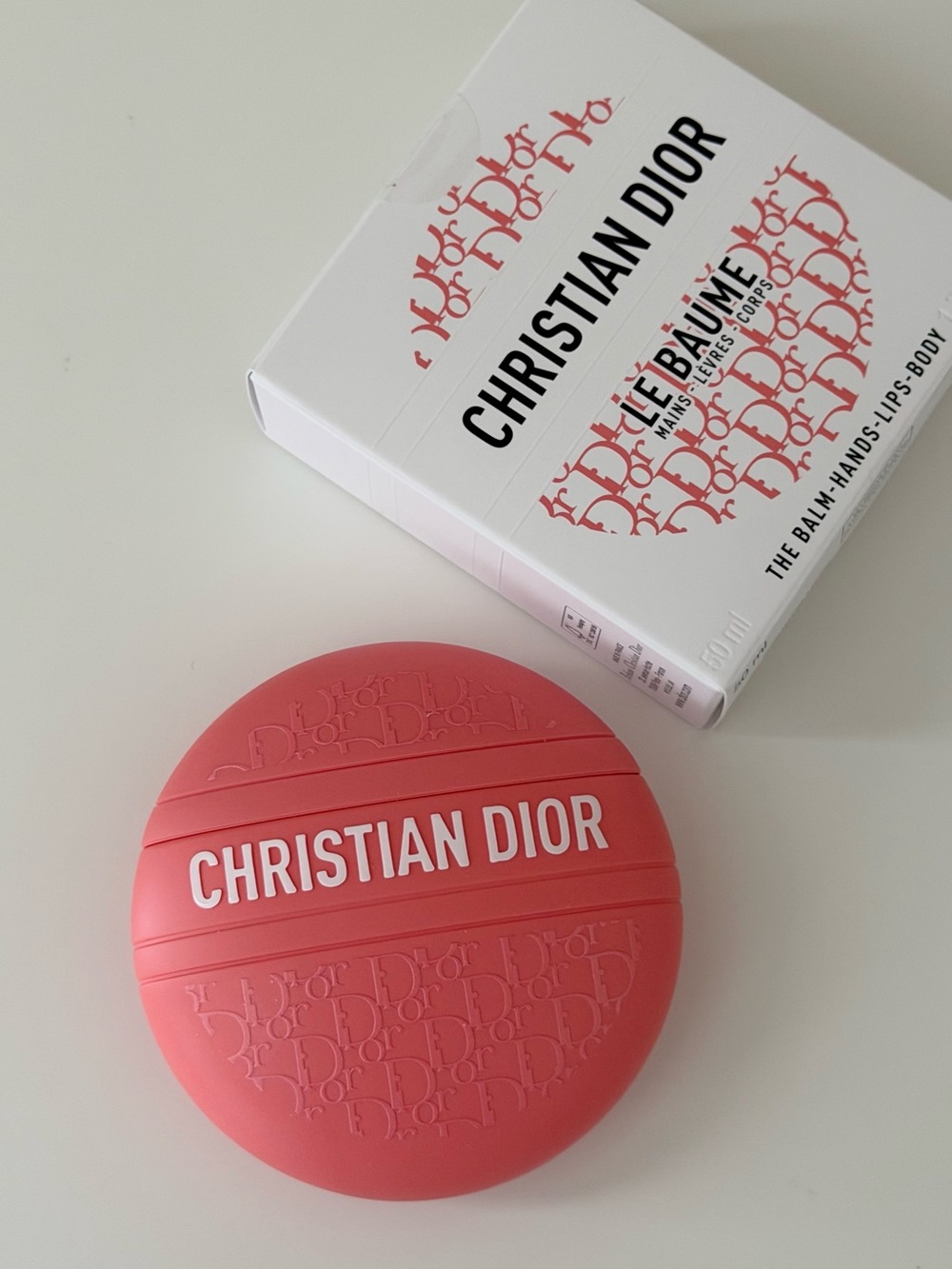 NWT Dior Le Baume Hands-Lips-Body Limited Edition Coral
